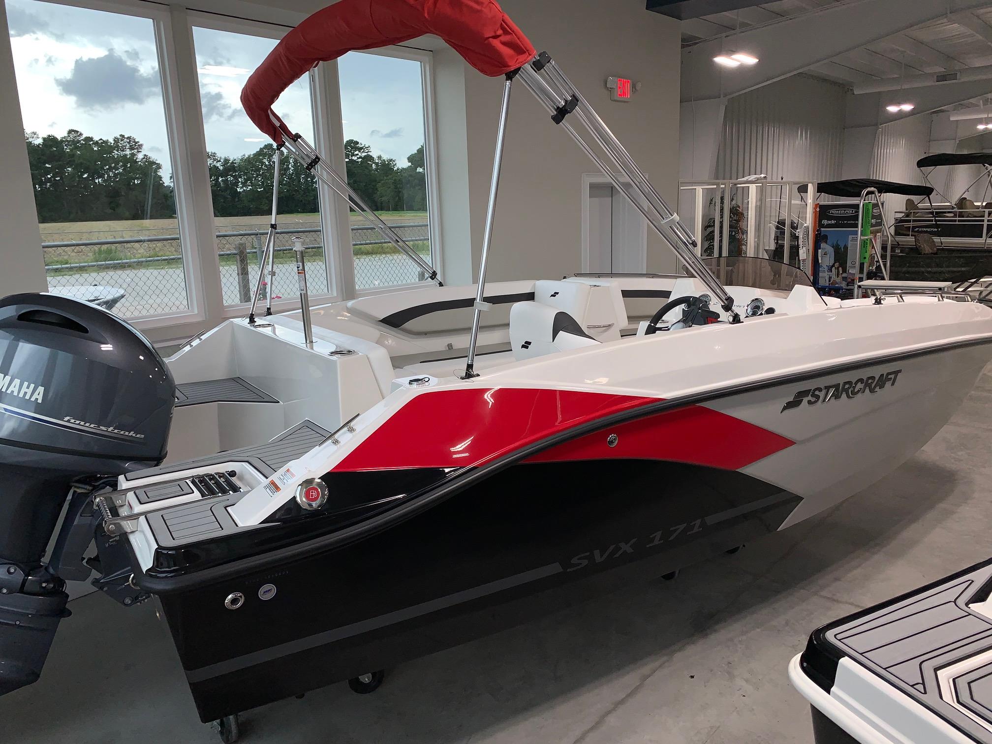 2021 Starcraft SVX 171 Red For Sale In NC - Angler's Marine - 910-755-7900